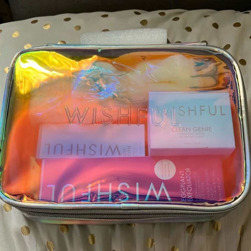 Huda Beauty Wishful skin care set All NWOT